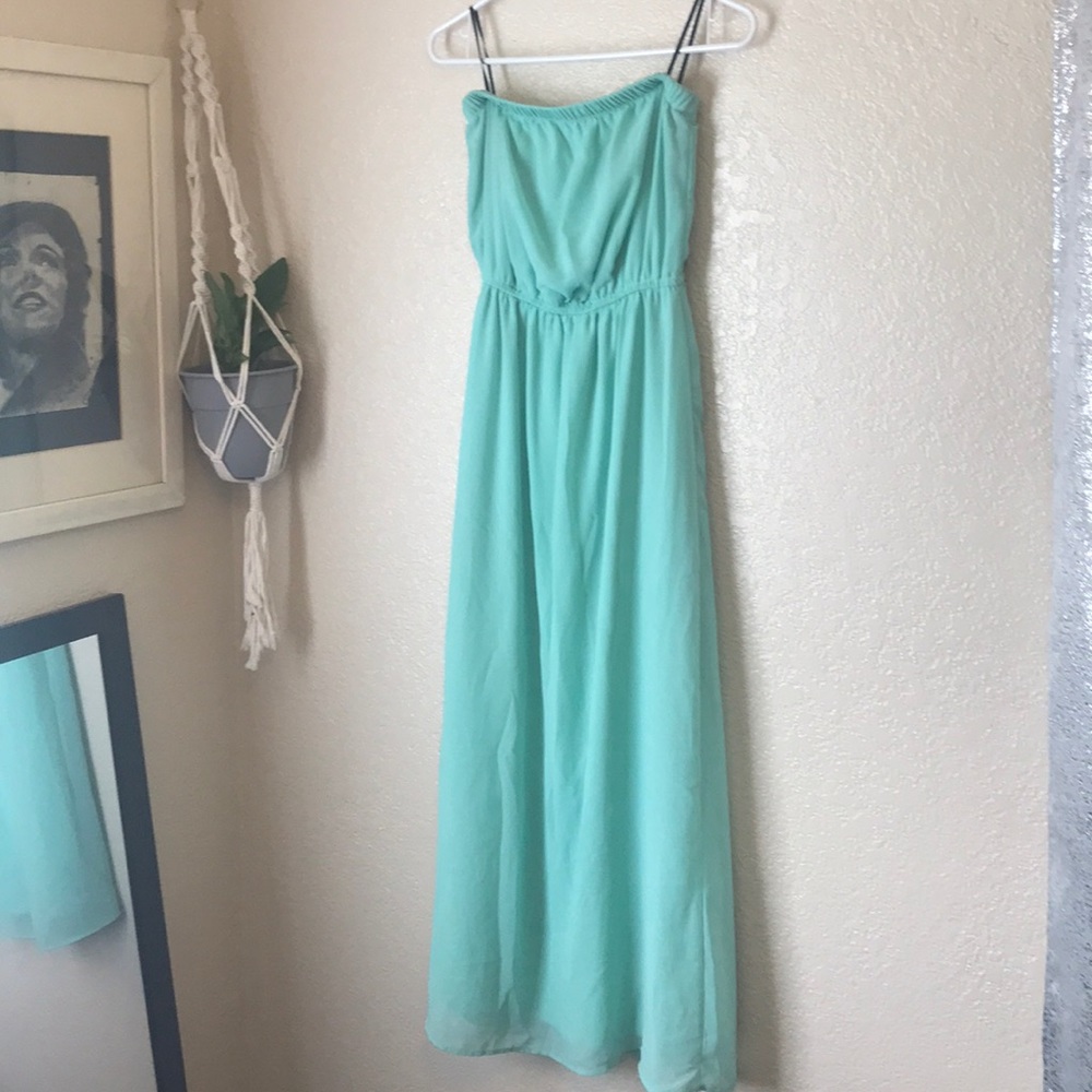 Strapless Maxi Dress
